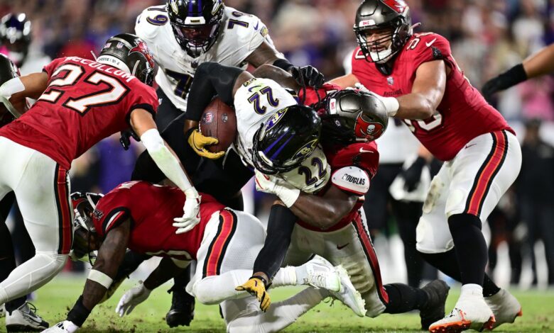 Baltimore ravens vs tampa bay buccaneers match player stats