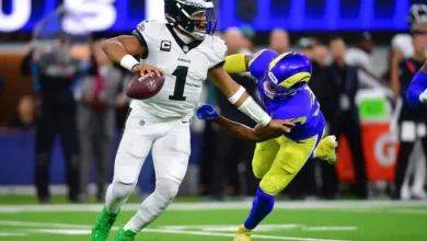 Philadelphia eagles vs los angeles rams match player stats