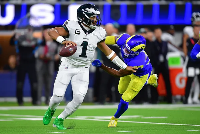 Philadelphia eagles vs los angeles rams match player stats