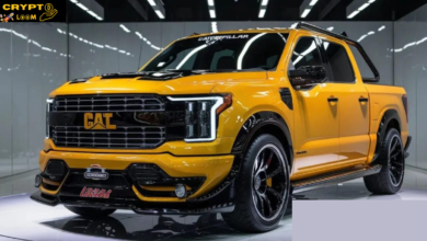 Caterpillar pickup truck