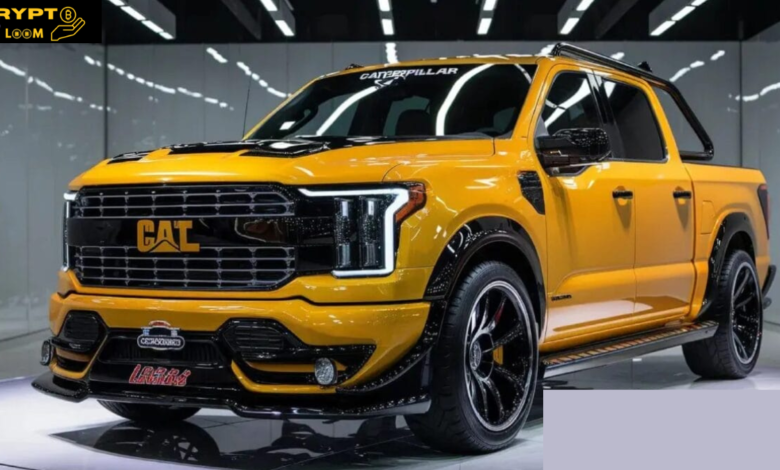 Caterpillar pickup truck