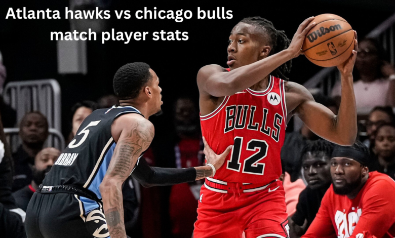 Atlanta hawks vs chicago bulls match player stats