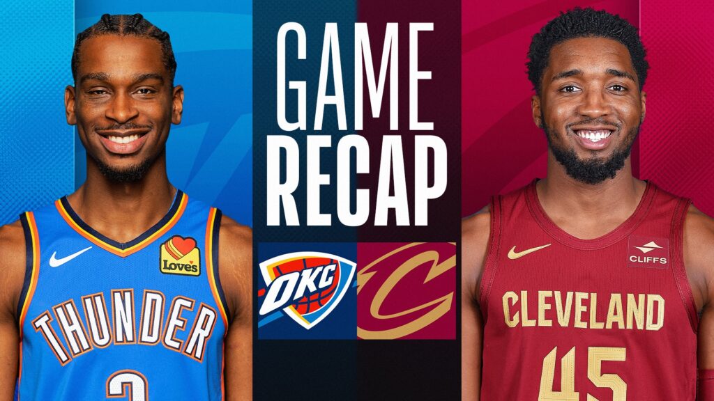 Cleveland Cavaliers vs Oklahoma City Thunder match player stats