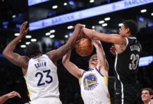 Golden state warriors vs brooklyn nets match player stats